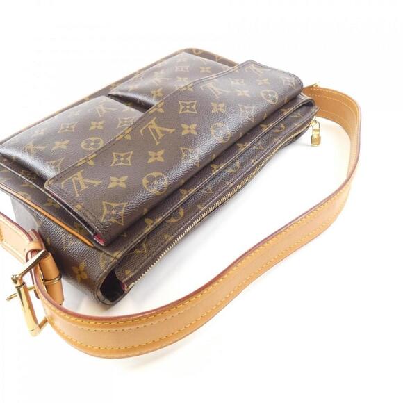 LOUIS VUITTON Brown Monogram Shoulder Bag - Picture 6 of 8